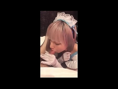 ❤️ Japanski idol [mayuka], kostim francuske služavke, 1. dio, pušenje i drkanje losionom Porno vk kod nas ❤